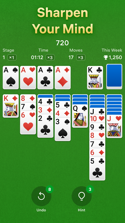 #1. Solitaire – Classic Card Games (iOS) 由: Easybrain Ltd