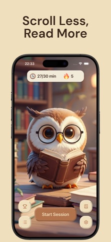 Hootly – Daily Reading Tracker screenshot