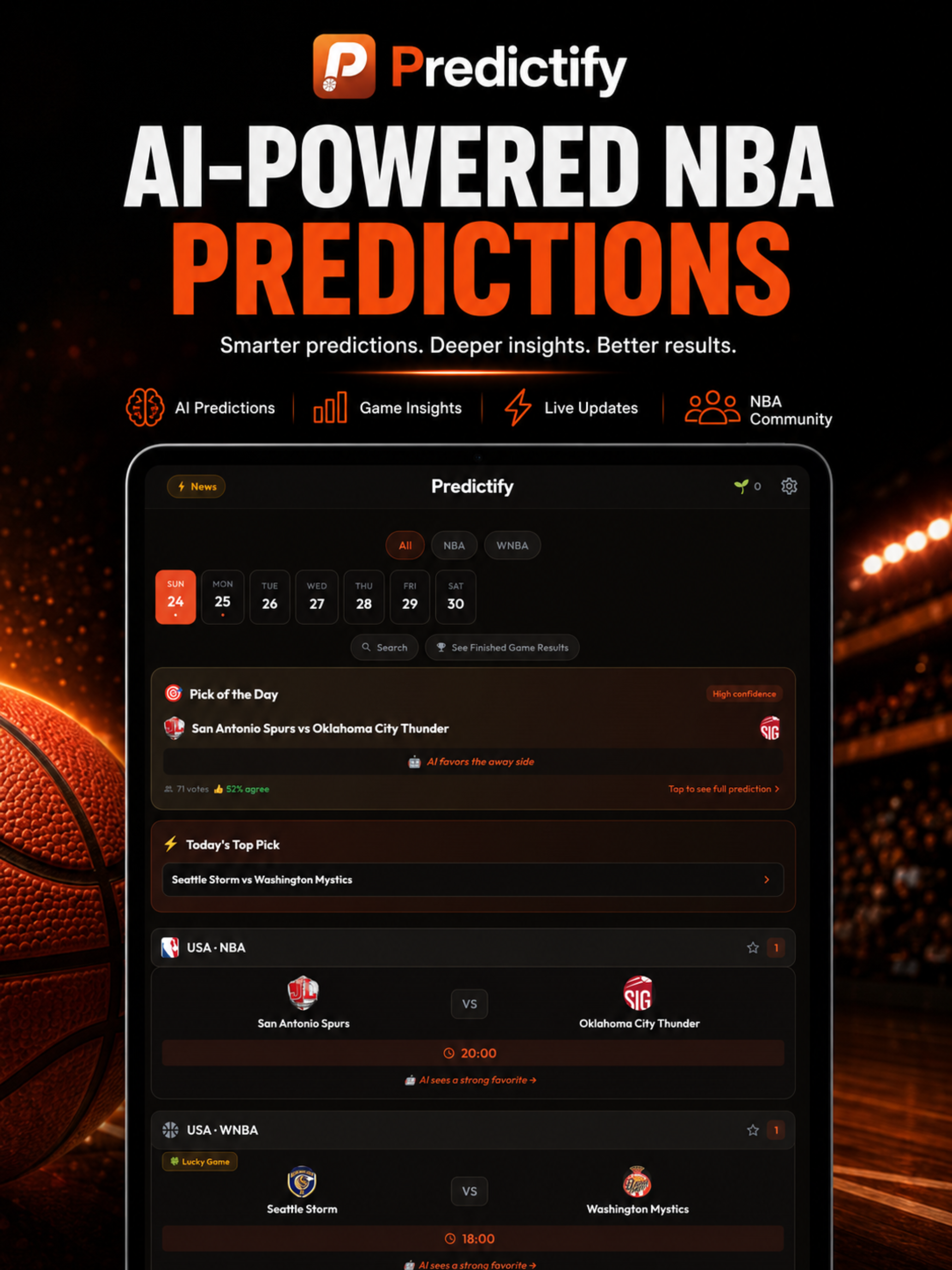 Predictify: NBA AI