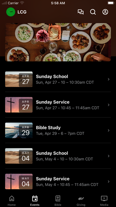 App screenshot