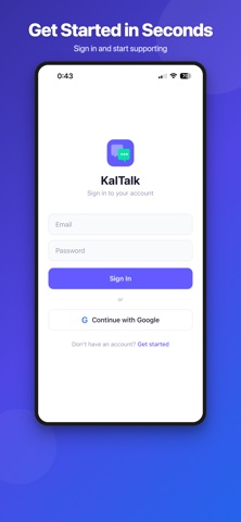 KalTalk screenshot