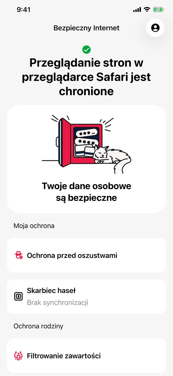 Screenshot #1 pour Bezpieczny Internet