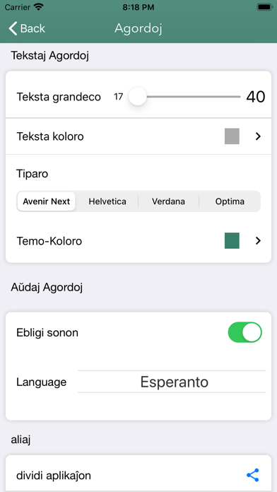 Sankta Biblio en Esperanto Screenshot