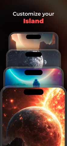 Wallpapers for Island & Notch Screenshot 2 of 7