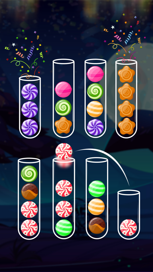 #9. Ball Sort Game : Sorting Games (iOS) By: Mohsan Ali