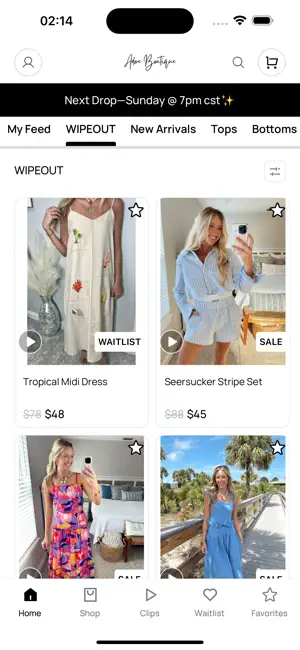AdoreBoutiqueShop screenshot 1