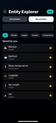 Converter: US-Metric Units iPhone screenshot
