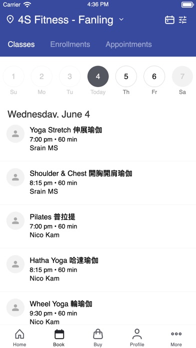 4S Fitness Screenshot