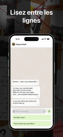 Capture d'écran de ColdTrace: Enquête Criminelle sur iPhone 2