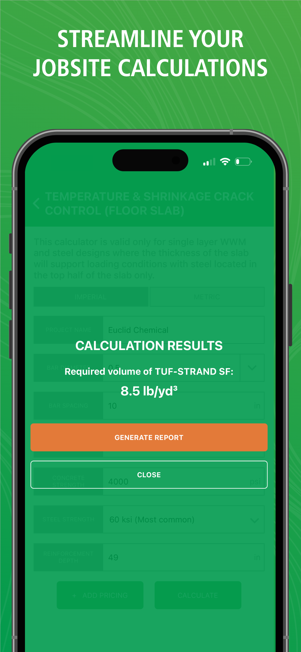 Euco FiberCalc