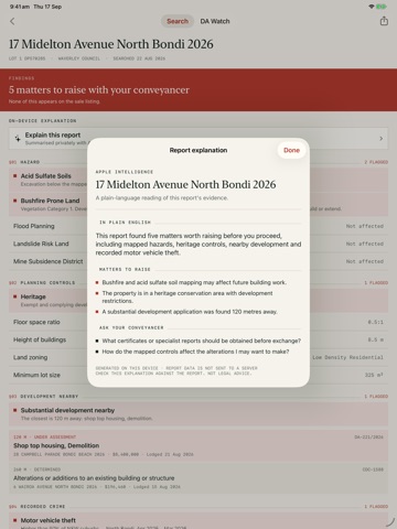 Emptor iPad screenshot