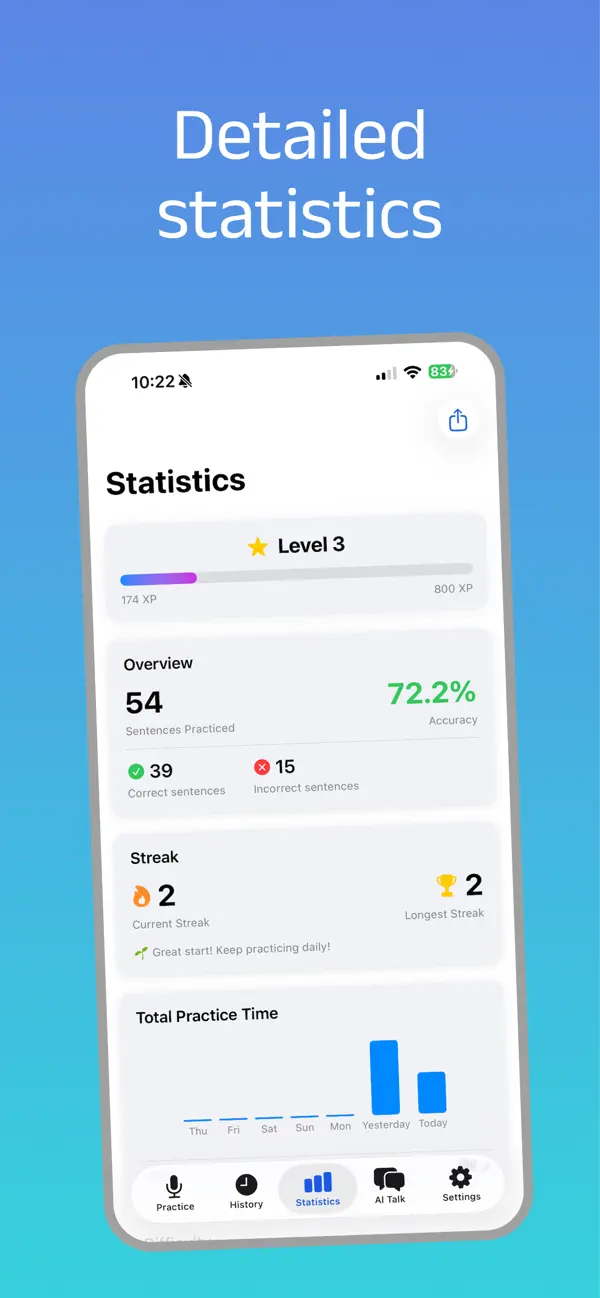 #5. Articulate: AI Pronunciation (iOS) Által: ANDREI RUSTI