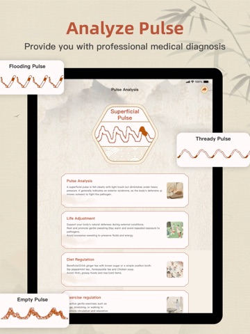 AI Pulse Diagnosis - TCM iPad screenshot