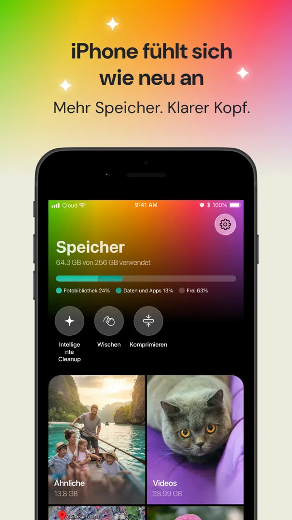 Clever Cleaner: AI CleanUp App iPhone App Screenshot 10 – Produktivität