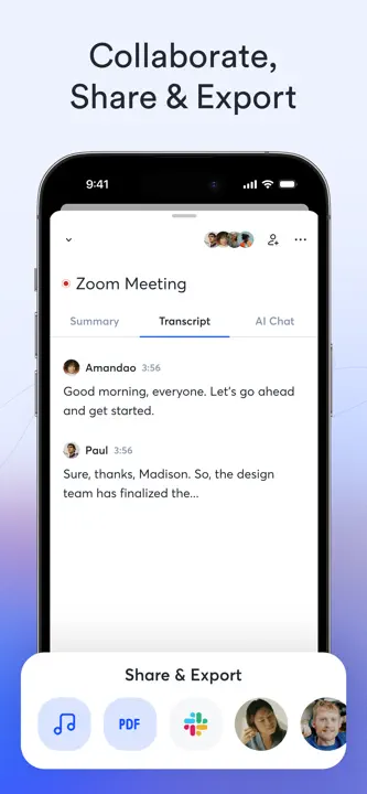 Otter Transcribe Voice Notes: Screenshot 4 von 6
