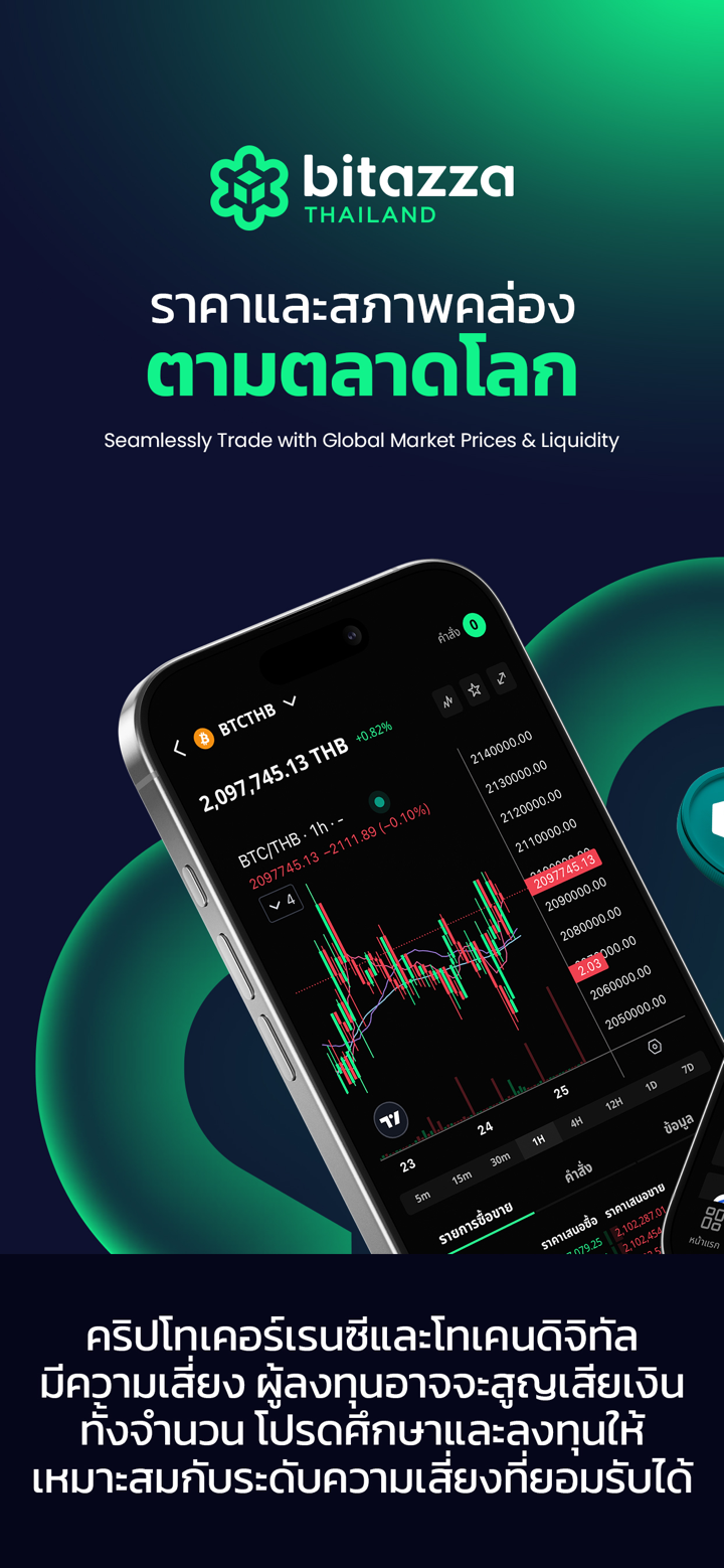 Bitazza TH: Crypto Wallet screenshot 1