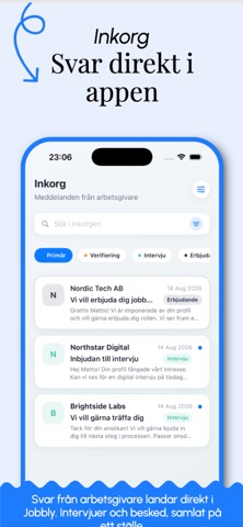 Jobbly: Sök jobb på autopilot iPhone screenshot 5