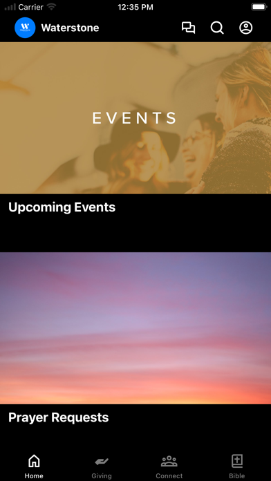 Waterstone Church, Warrior AL app screenshot
