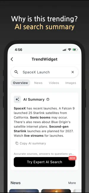 TrendWidget: AI Search & News screenshot 2