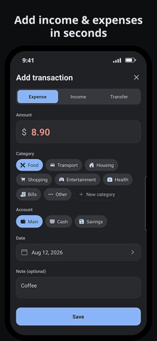 Sumova - Money Manager Screenshot 3 of 10