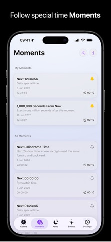Alarm with Seconds: Exact Time iPhone screenshot