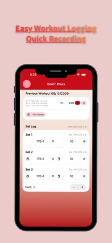 Workout Routine Memo Screenshot 1 of 6