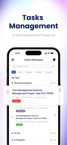 Flowhubr screenshot