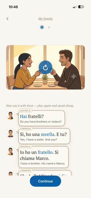 MyScribe Italian screenshot 2