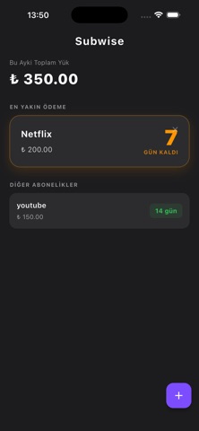 Subwise - Finance Tracker screenshot