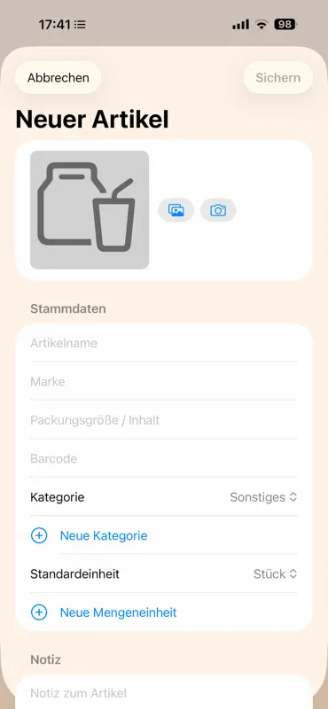HB-Einkaufsliste screenshot 6 of 10