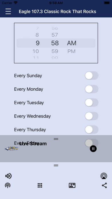WUPF Eagle 107.3 iPhone screenshot 4 - Entertainment app