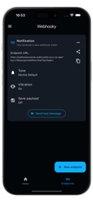 Webhook to Push Notifications screenshot
