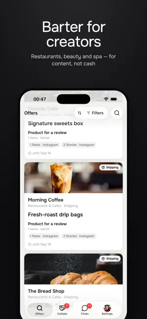 goesti. brand deals & collabs screenshot 1