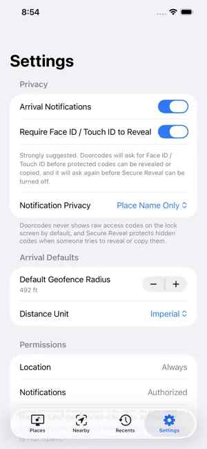 DoorCodes Vault screenshot 3