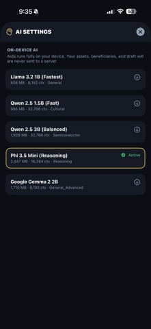 EGK EstateVault AI screenshot