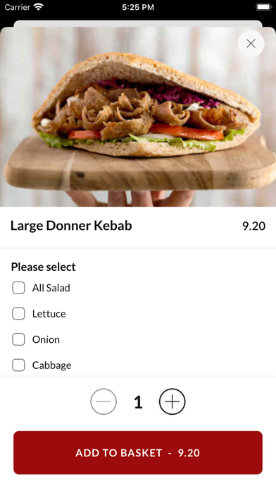 Sunrise Kebab & Pizza House Screenshot