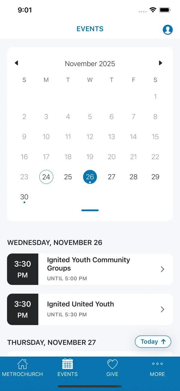 Screenshot #2 pour metrochurch.tv
