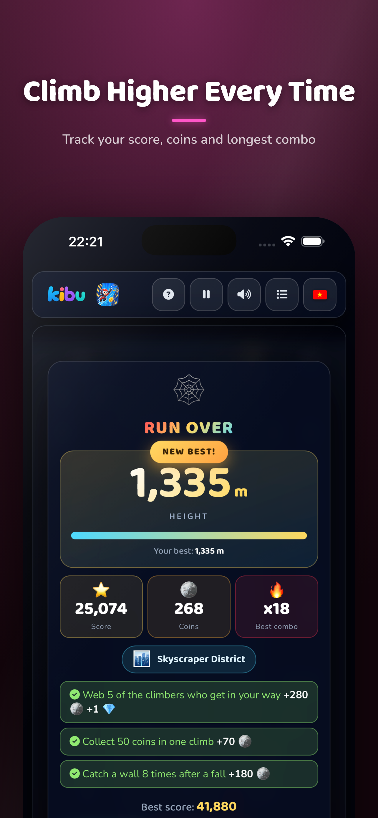 Spider Climb: Web Hero screenshot 7