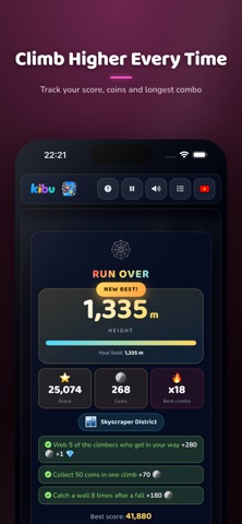Spider Climb: Web Hero iPhone screenshot