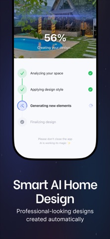 AI Interior Home Design App iPhone screenshot