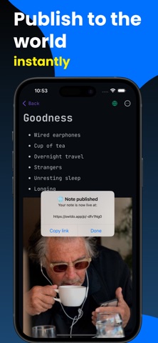 Owldo: Blog, Notes & Todo List screenshot