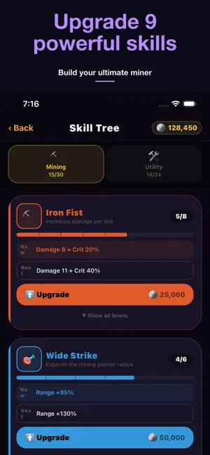 Mining Rush: Deep Strike screenshot 3
