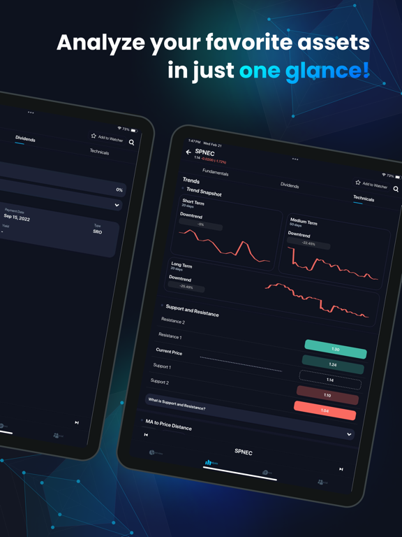 Investa iPad screenshot 5 - Finance app