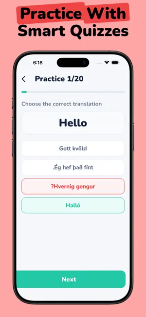 Learn Icelandic Phrases screenshot 4