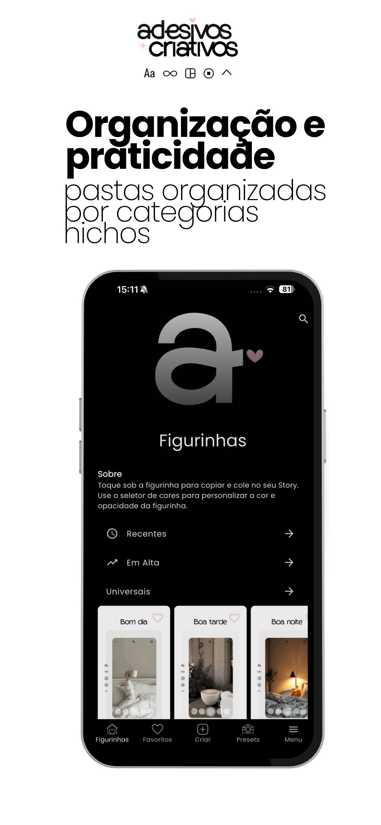 Adesivos Criativos screenshot 4