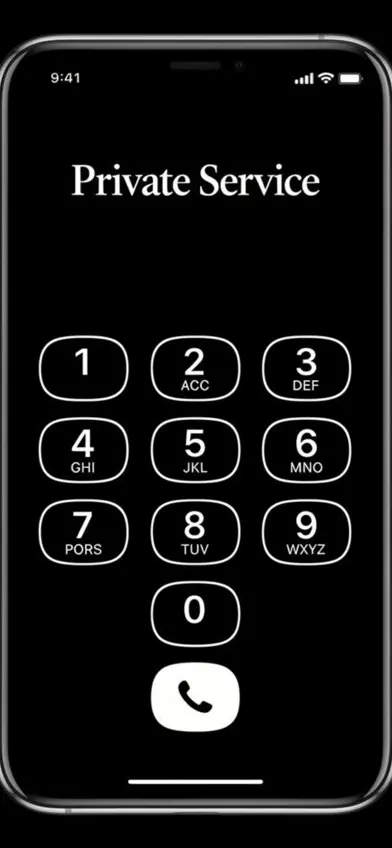 Private Service Mobile screenshot 1