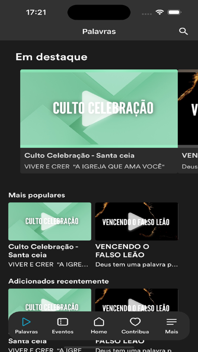 Viver e Crer iPhone screenshot 2 - Lifestyle app