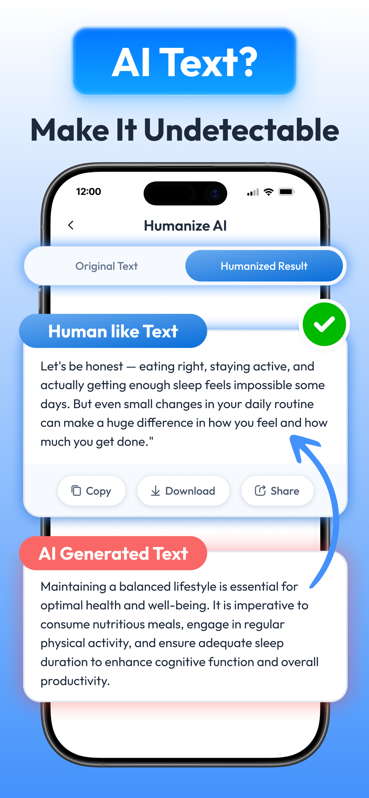 Humanize AI: Bypass & Detect screenshot 4