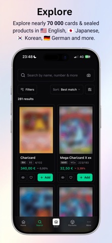 CollectHolo - TCG Tracker App Screenshot 2 of 10