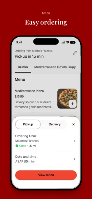 Milano's Pizzeria screenshot 3